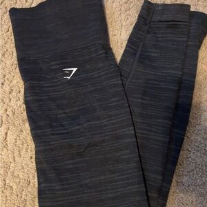 Gymshark Charcoal Patterned Leggings